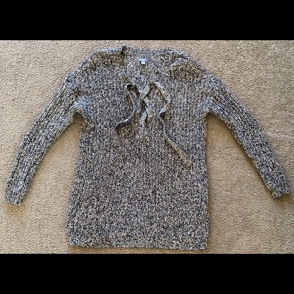 Aerie multicolor knit sweater
